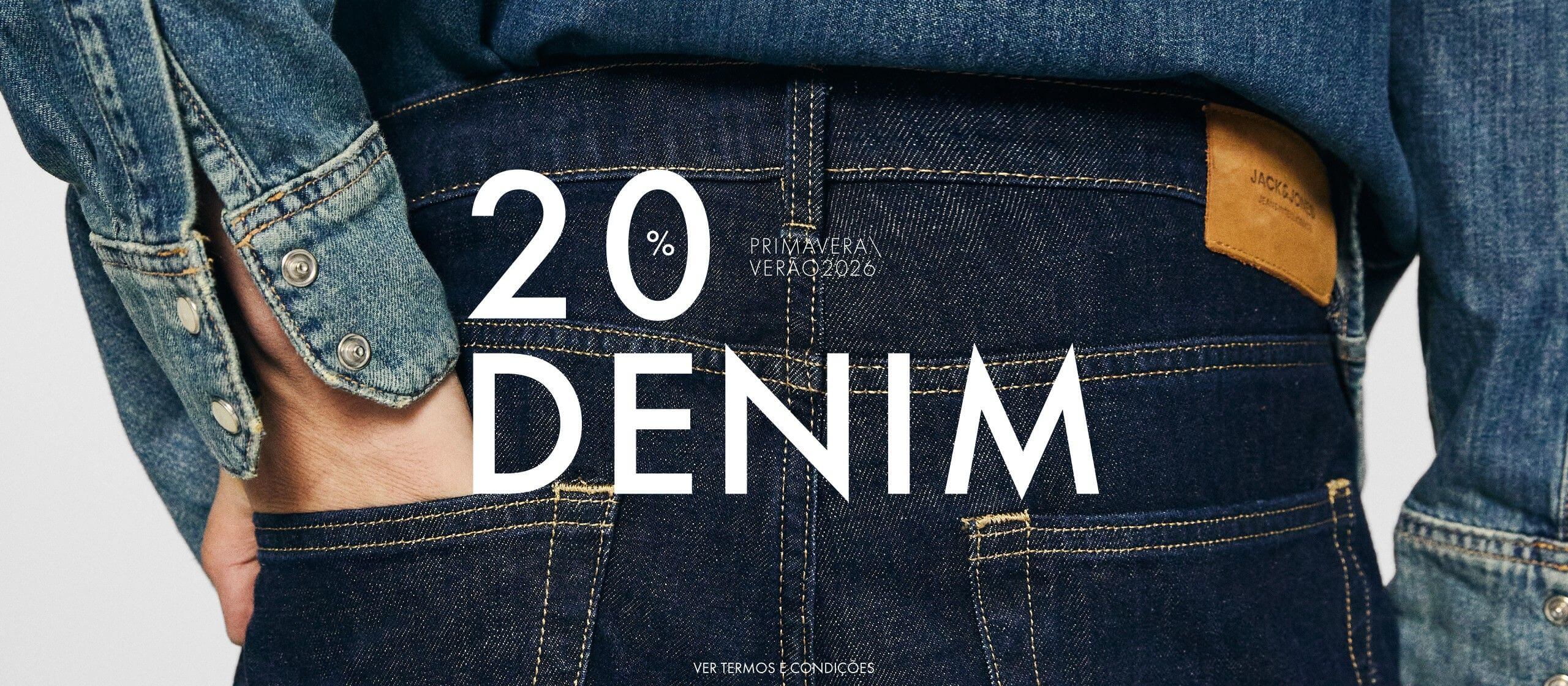 Renove os seus jeans favoritos: -20% em Guess, Tommy Hilfiger, Levi’s, Calvin Klein, Boss e mais