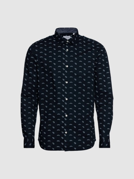 Camisa Homem Plain Motive Jack Jones