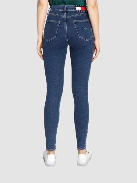 Jeans Mulher Sylvia Skny Tommy Jeans