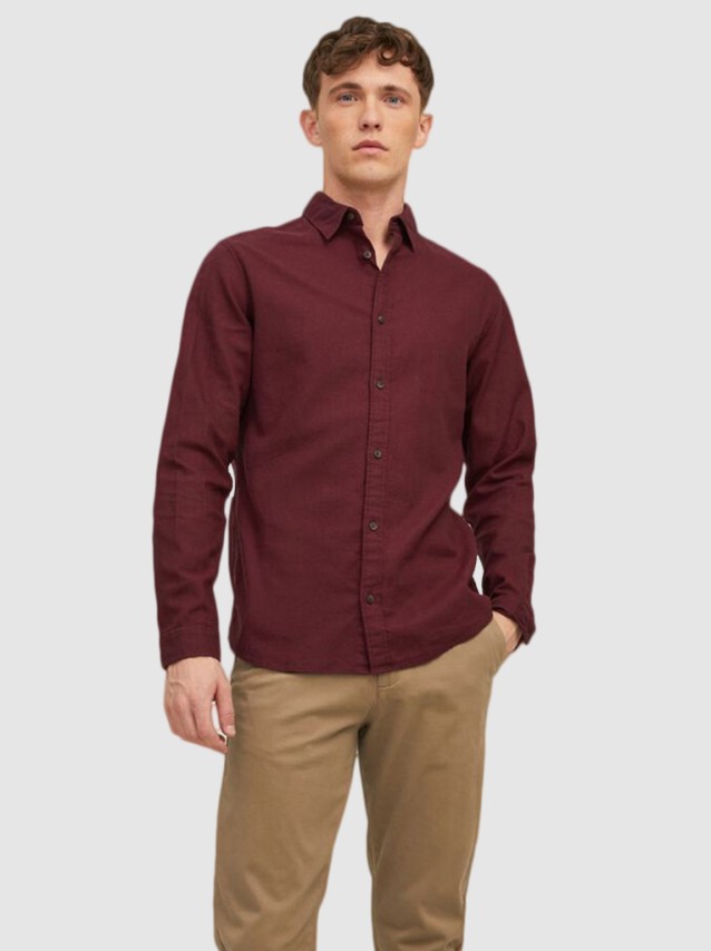 Camisa Homem Plain Autumn Jack Jones