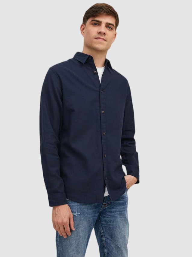 Camisa Homem Plain Autumn Jack Jones