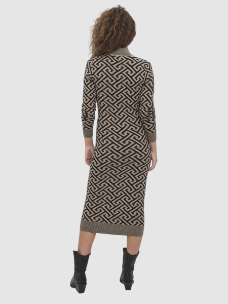 Vestido de Malha Mulher Aria Vero Moda Vestido de Malha Mulher Aria Vero Moda