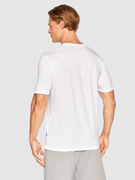 T-Shirt Homem Boss Orange