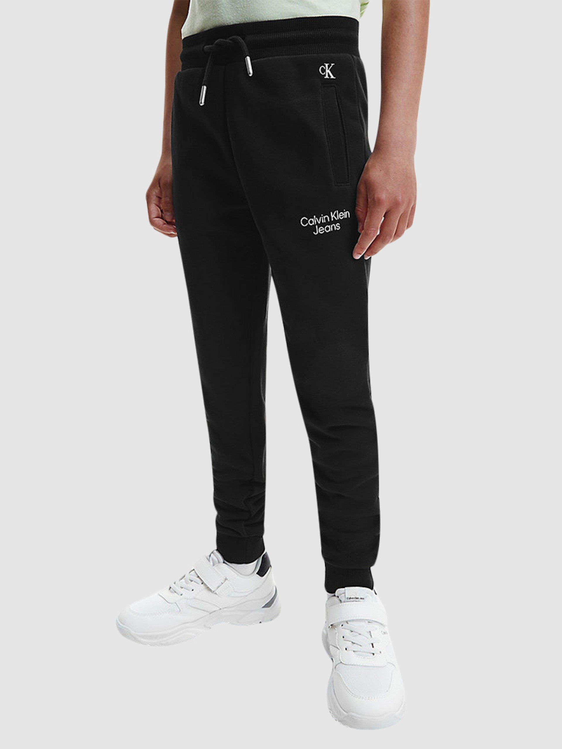 Calça Menino Stack Calvin Klein