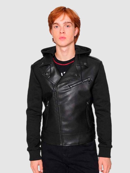 Casaco Homem Faux Leather Calvin Klein