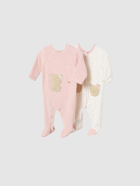 Conjunto 2 Babygrows Beb Menina Mayoral