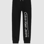 Cal�a Menino Lined Logo Calvin Klein