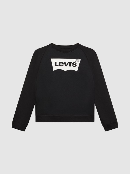 Sweatshirt Menina Logo Crew Levis