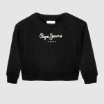 Sweatshirt Menina Winter Rose Pepe Jeans