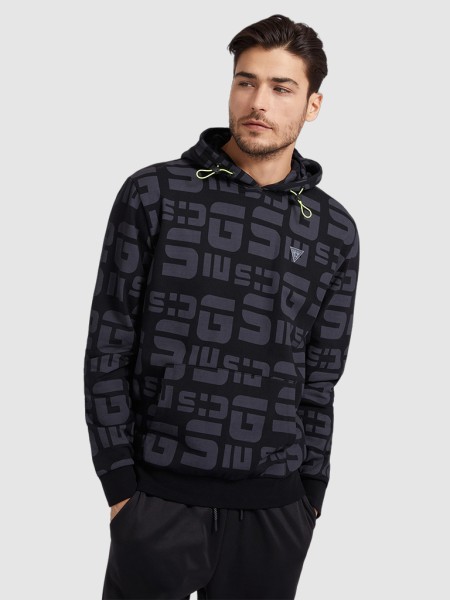 Sweatshirt Homem Galen Hooded Guess