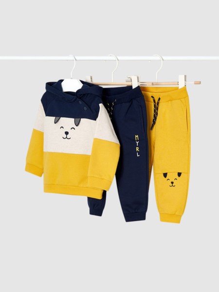 Conjunto 3 Peças Bebé Menino Mayoral Conjunto 3 Peças Bebé Menino Mayoral