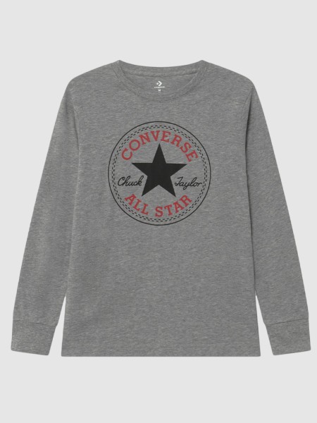 Sweatshirt Menino Chuck Patch Converse