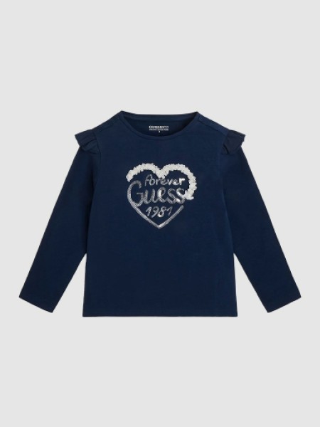 Sweatshirt Menina Frills Guess