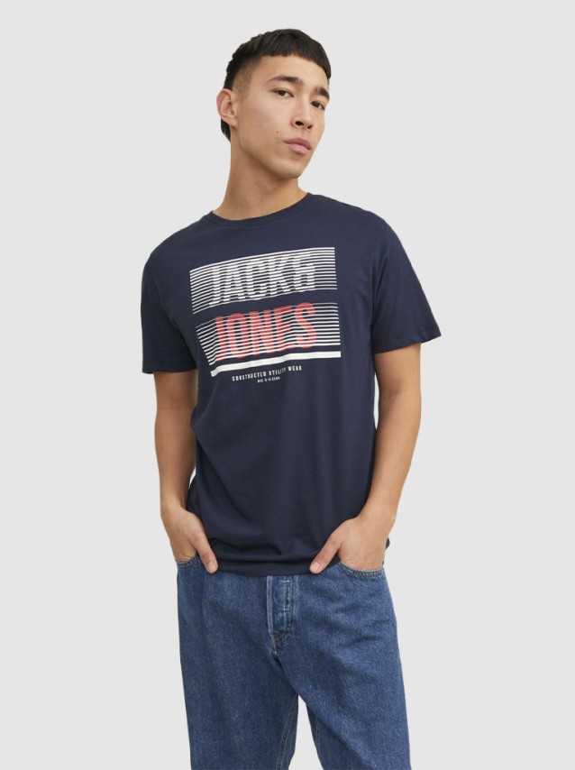 T-Shirt Homem Brix Jack Jones