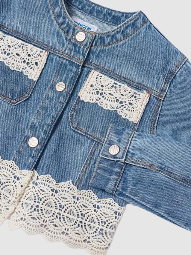 Casaco Menina Fantasia Denim Mayoral