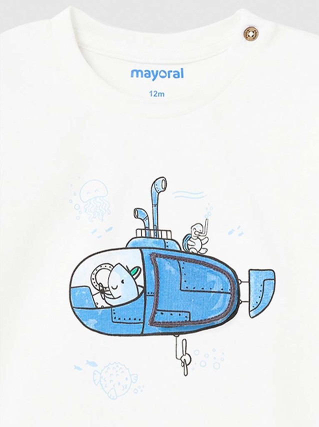 T-Shirt Beb� Menino Play Mayoral