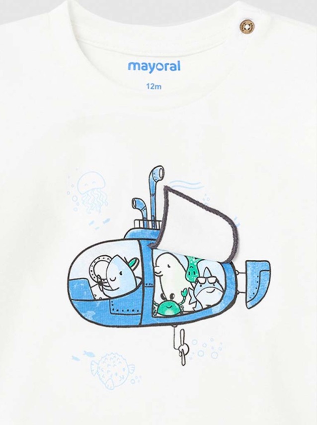 T-Shirt Beb� Menino Play Mayoral