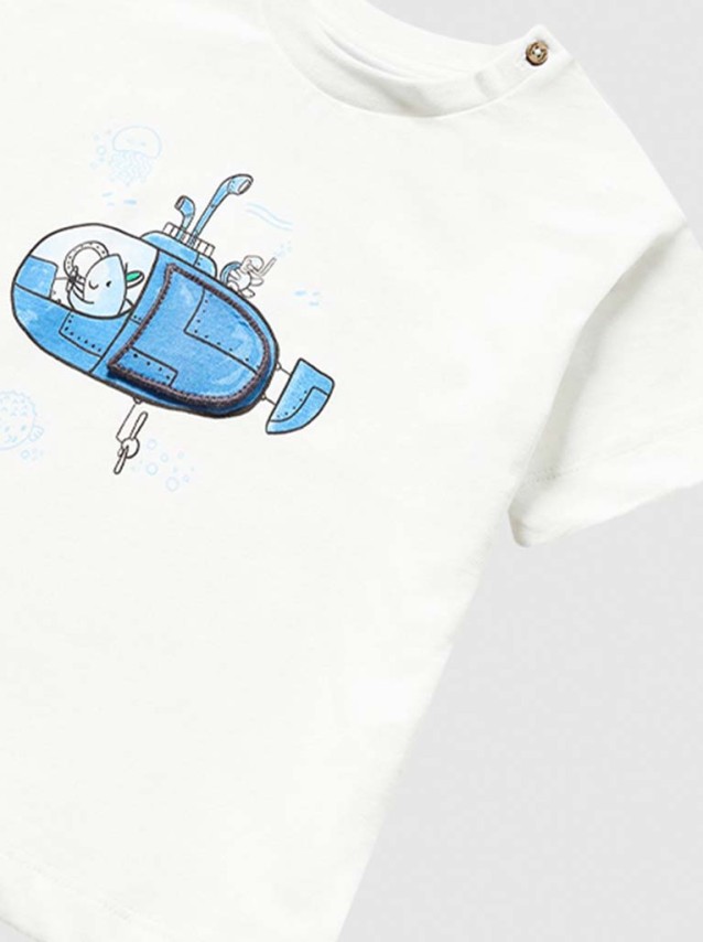 T-Shirt Beb� Menino Play Mayoral