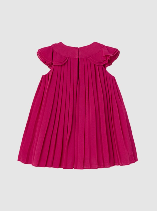 Vestido Beb� Menina Plissado Mayoral