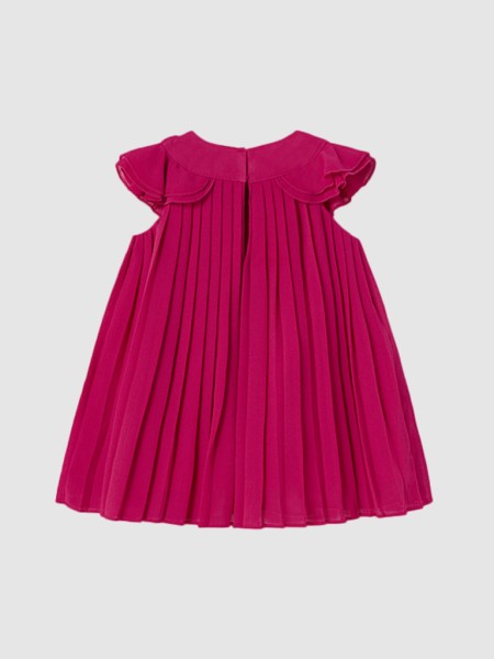 Vestido Beb� Menina Plissado Mayoral