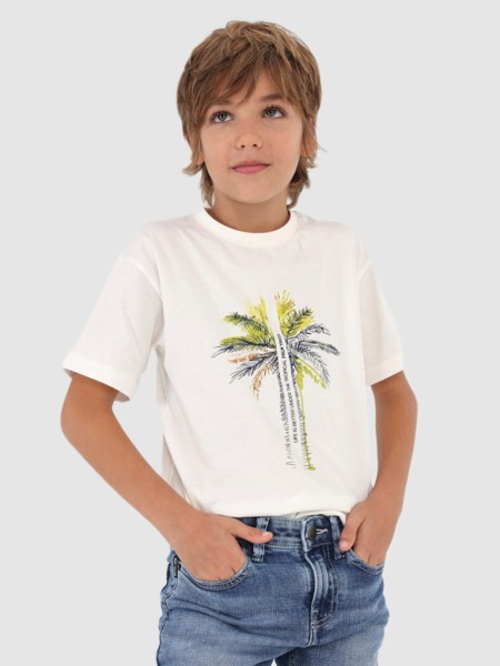 T-Shirt Menino Palm Strees Mayoral