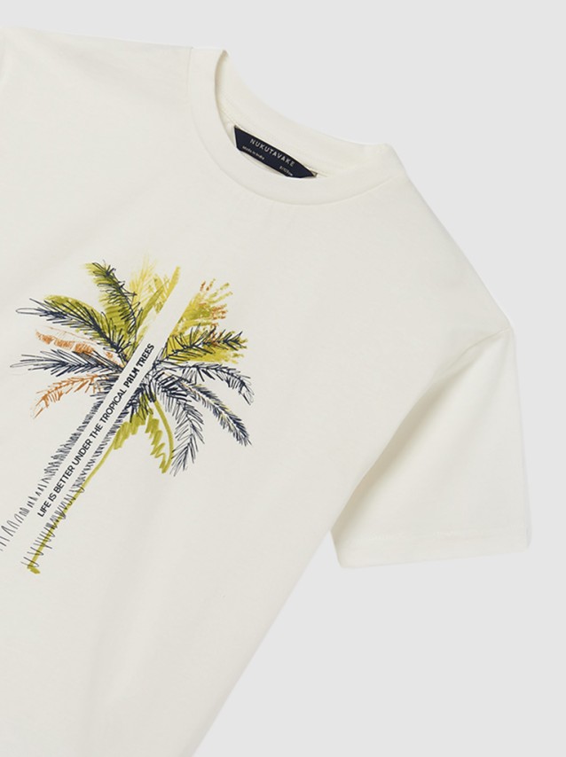 T-Shirt Menino Palm Strees Mayoral
