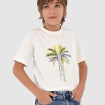 T-Shirt Menino Palm Strees Mayoral