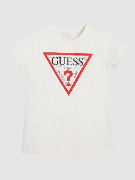 T-Shirt Menina Organic Guess
