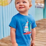 T-Shirt Beb� Menino Play Barco Mayoral