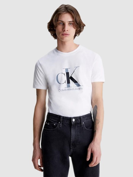 T-Shirt Homem Monologo Calvin Klein