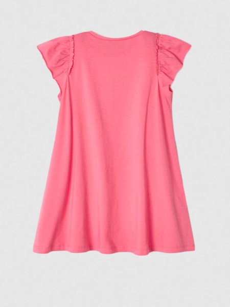 Vestido Menina Com  Bolsa Mayoral