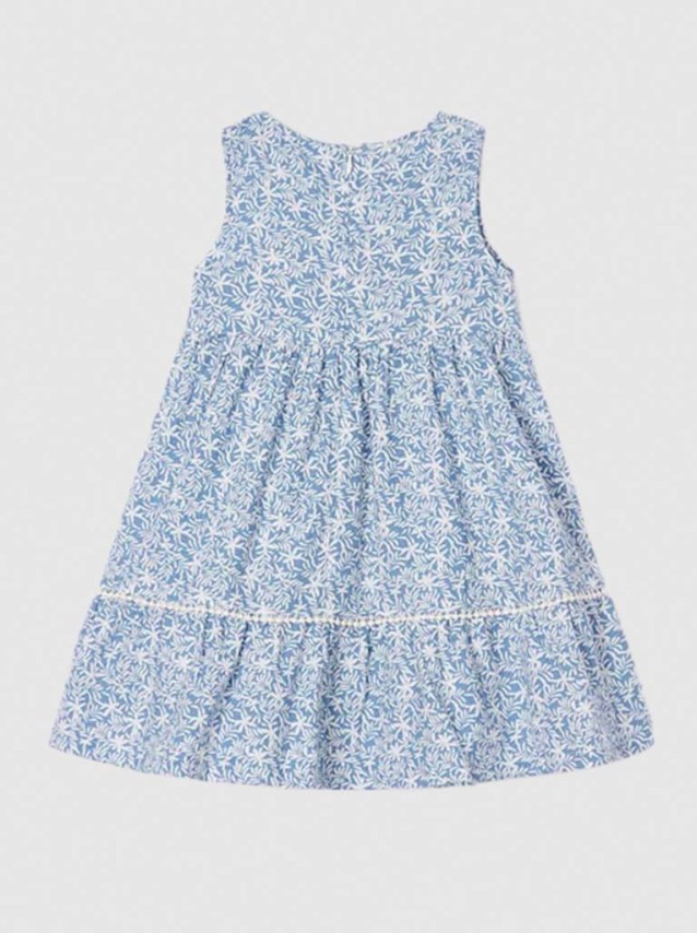 Vestido Menina Pecherin Crochet Mayoral