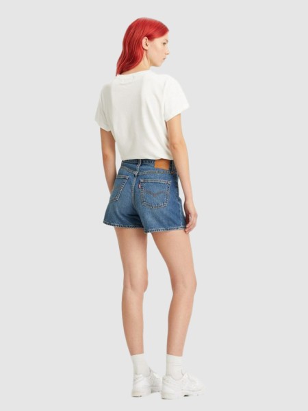 Pantalones Cortos Femenino Levis