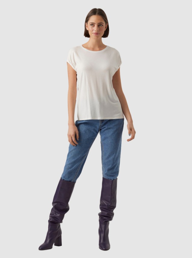 T-Shirt Mulher Ava Vero Moda