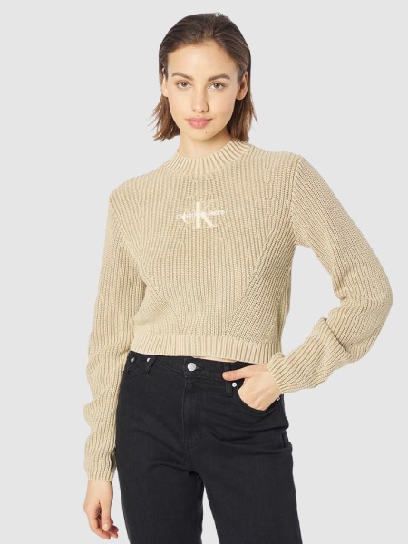 Sweatshirt Mulher Monologo Calvin Klein