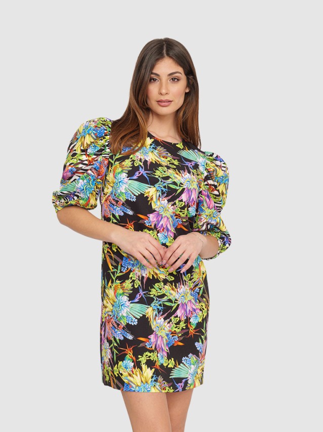 Vestido Mulher Jungle Flower Just Cavalli