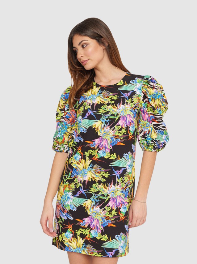 Vestido Mulher Jungle Flower Just Cavalli