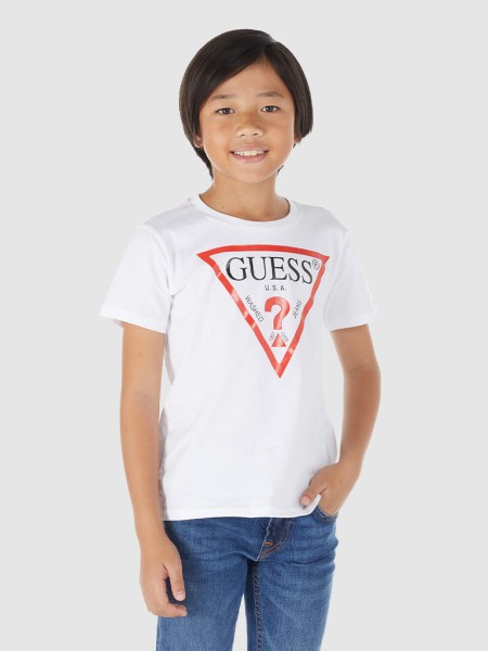 T-Shirt Masculin Guess Kids