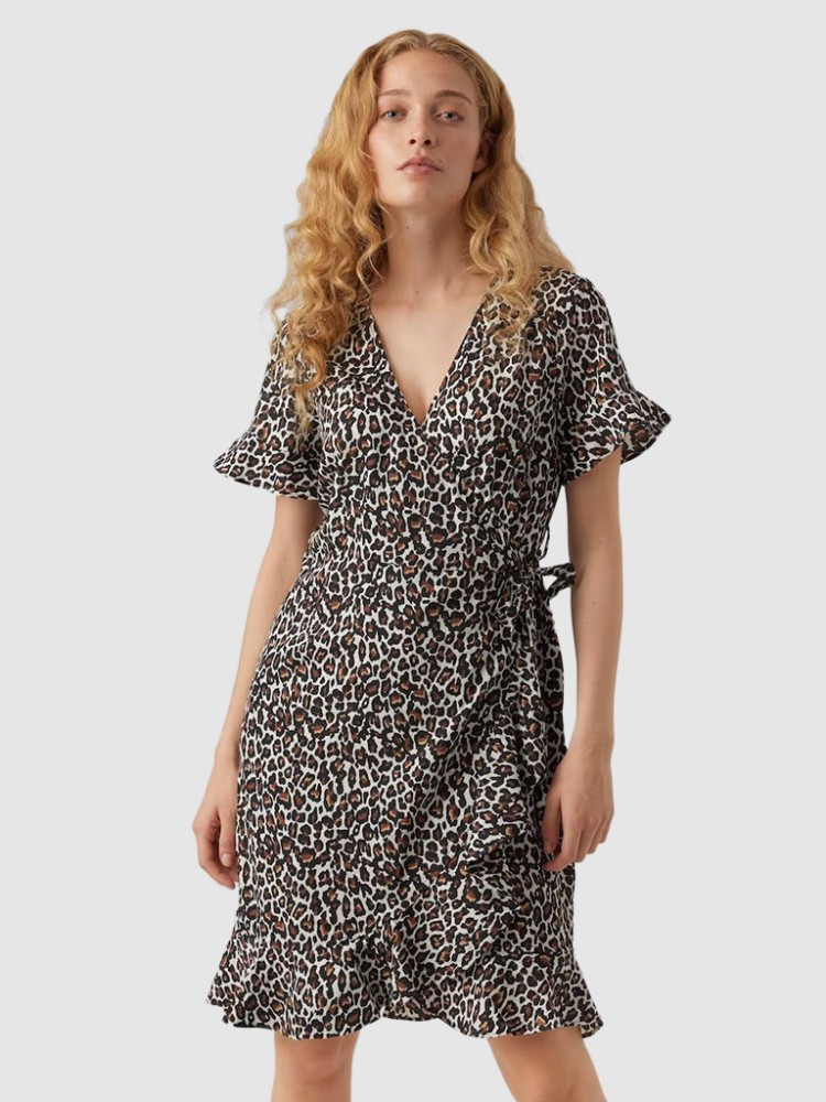 Vero Moda Dresses Dresses Female Vero Moda Animal Print Forte Store