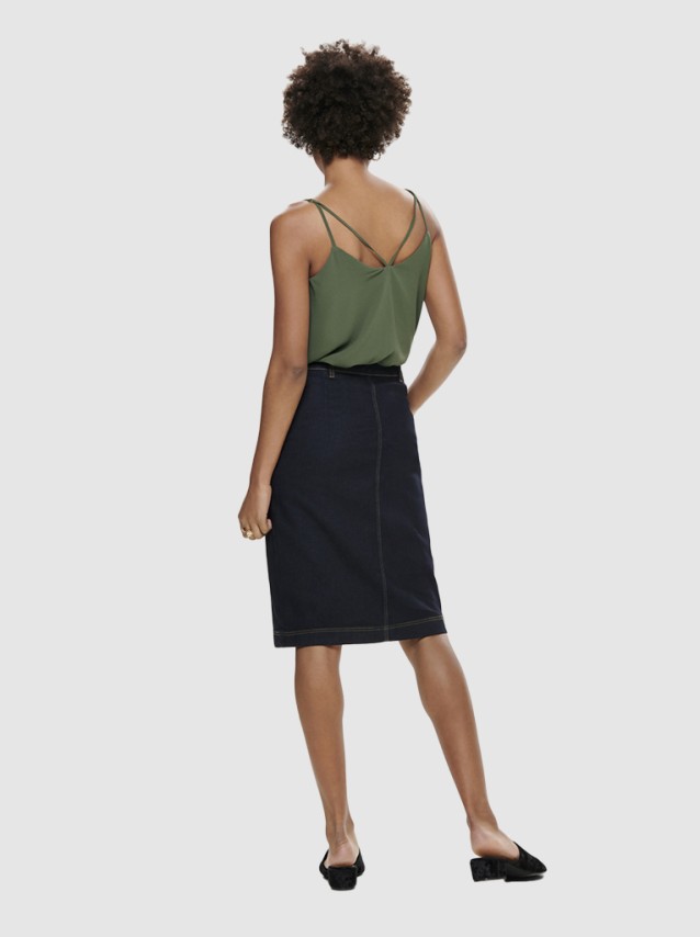 Top Mulher Moon Singlet Only