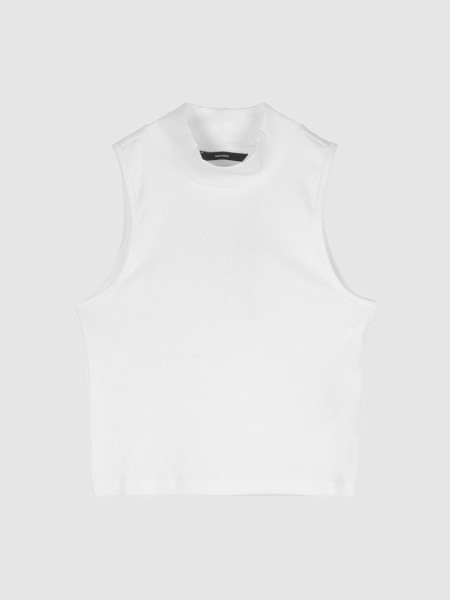 Top Mulher Malie Crop Vero Moda