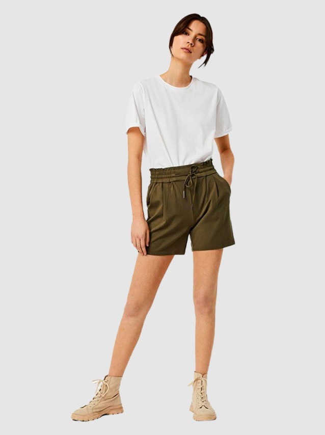 Pantalones Cortos Femenino Vero Moda