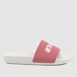 White With Pink