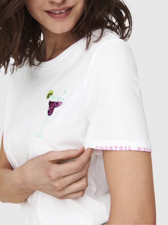 T-Shirt F�minin Only