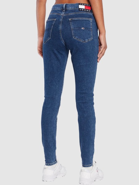 Jeans Mulher Sylvia Skny Tommy Jeans
