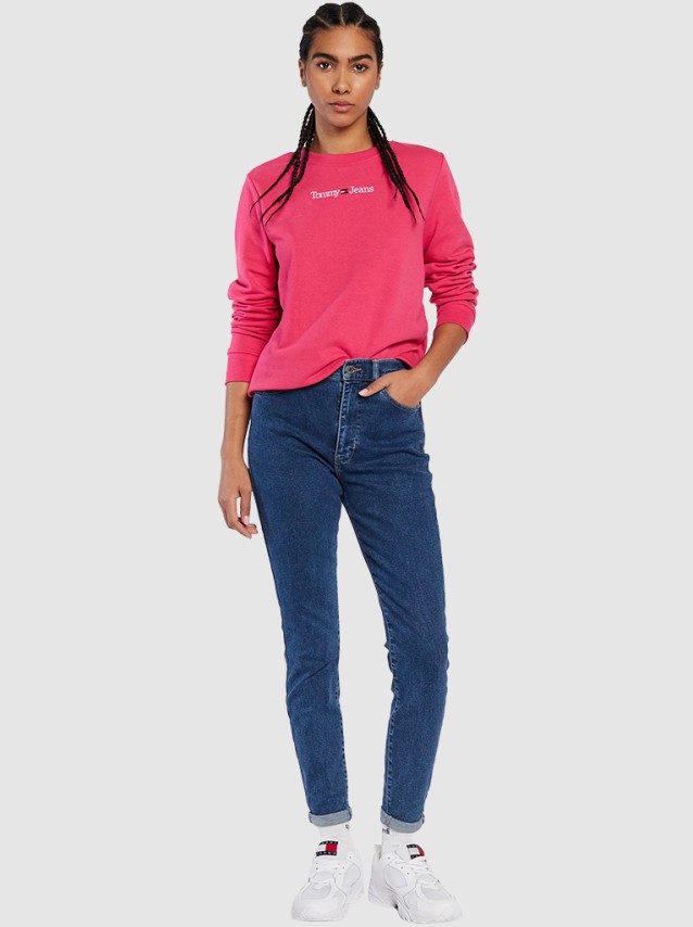 Jeans Mulher Sylvia Skny Tommy Jeans