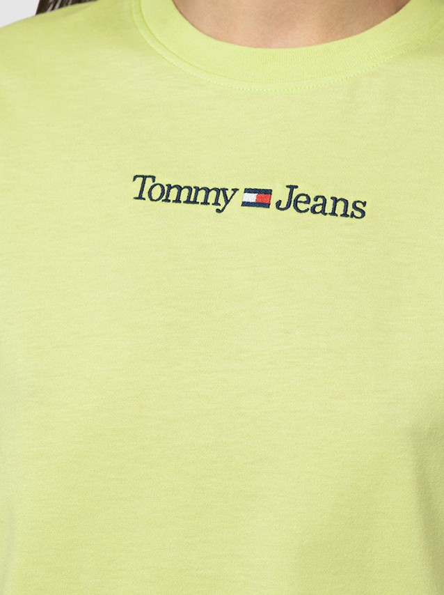 Lime Green T-Shirt Female | Tommy Jeans - DW0DW15049.180 | Forte Store