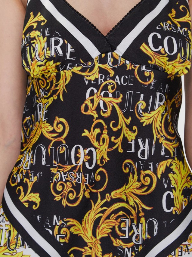 Top Mulher Satin Versace