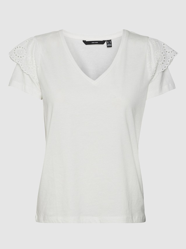 T-Shirt Mulher Emily Vero Moda