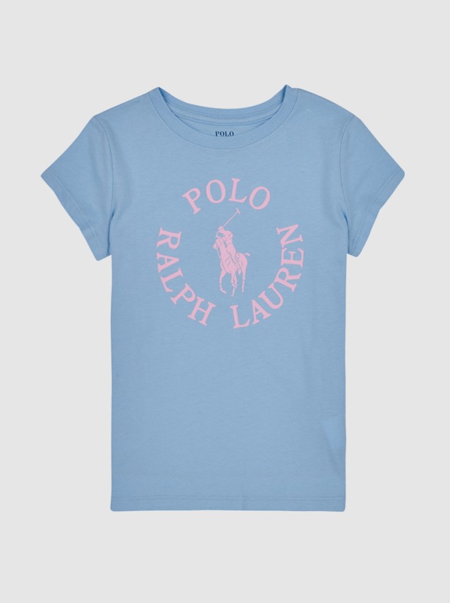 T-Shirt Menina Graphic Ralph Lauren